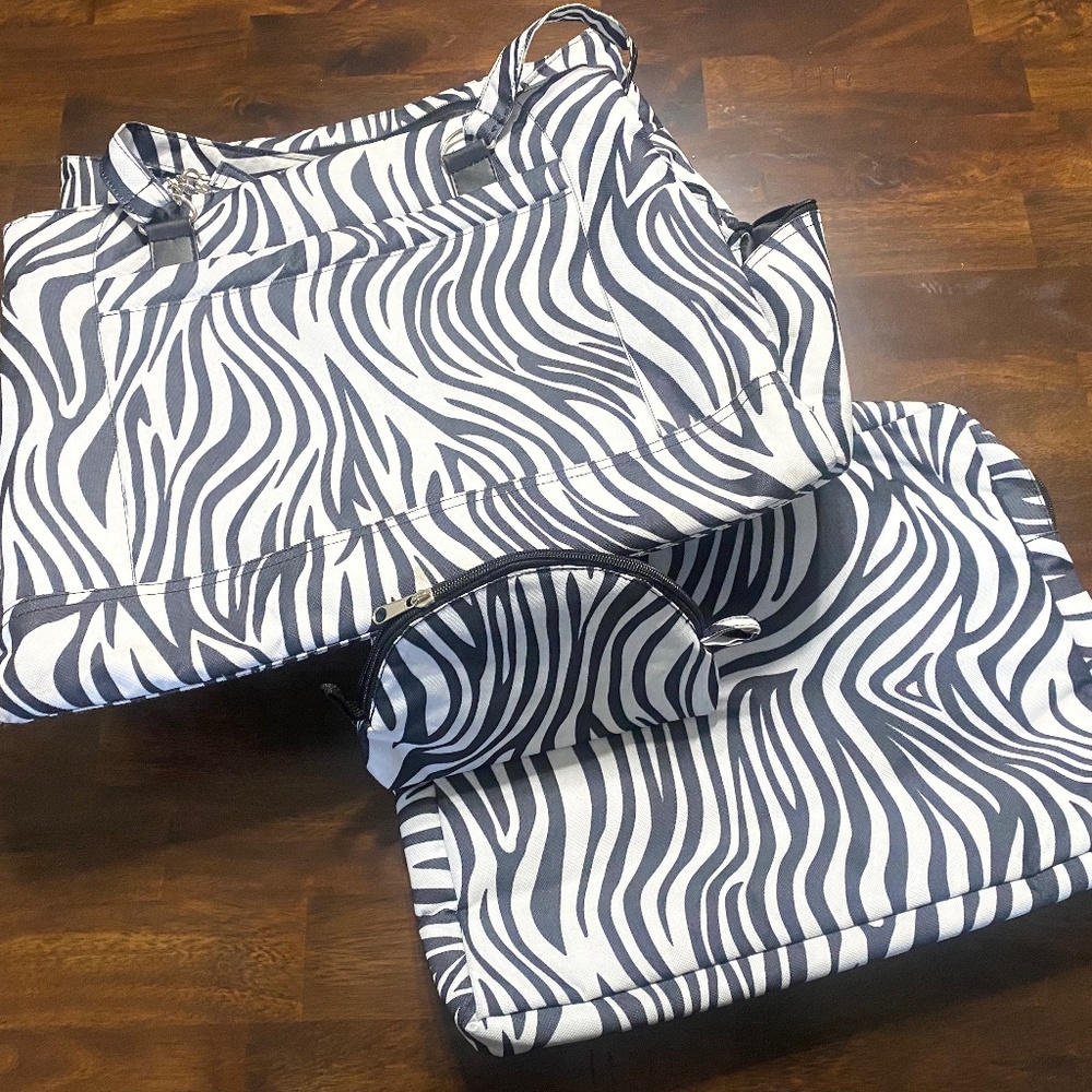 Travel Trend Zebra Carry-on Bag
